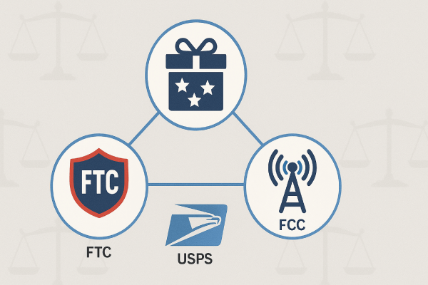 Federal agencies overseeing sweepstakes